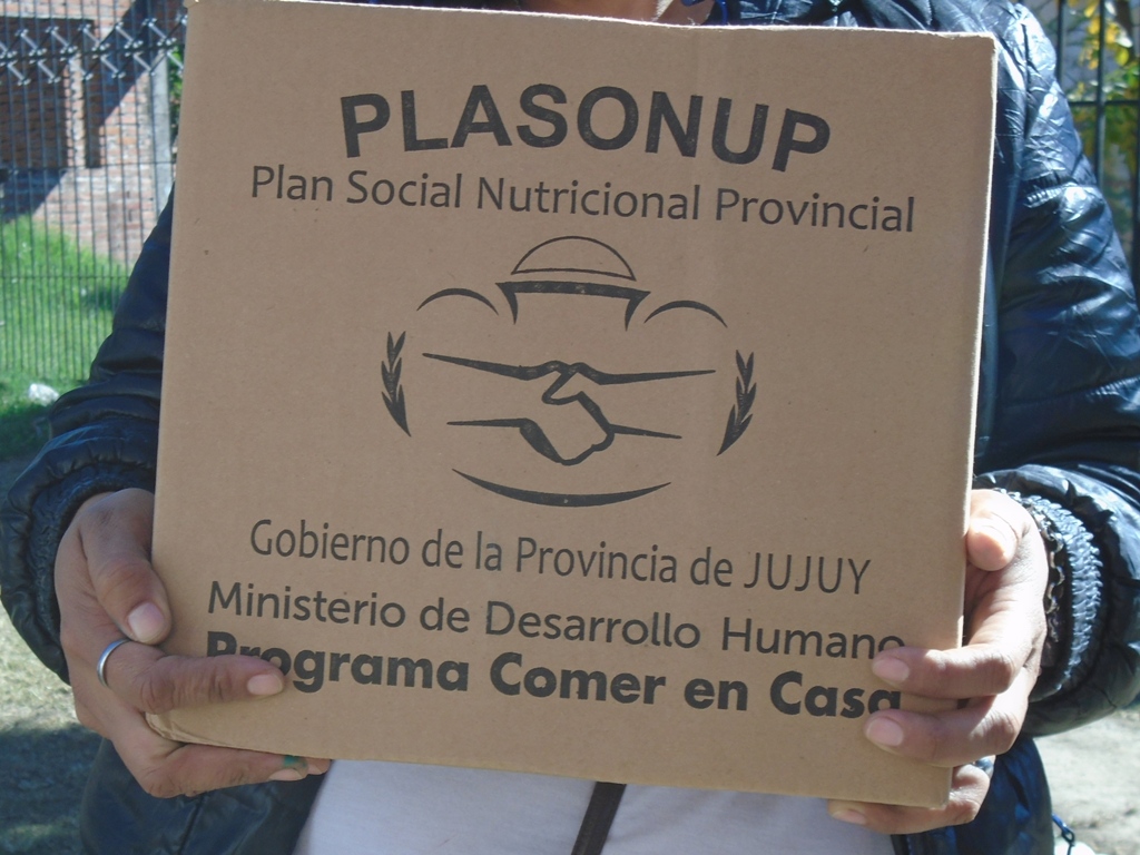  Continuará entrega de Unidades Alimentarias en localidades de Yungas y Palpalá