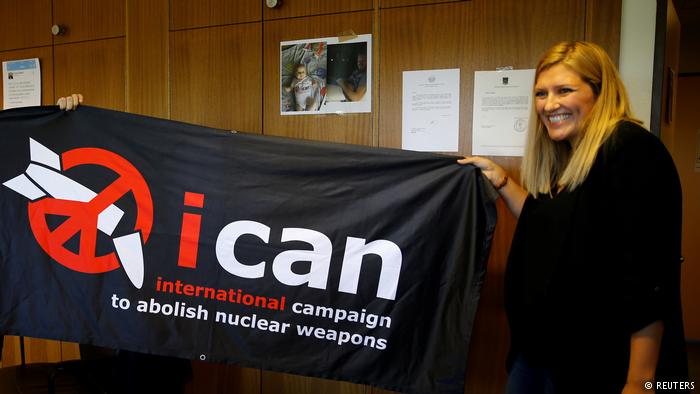  Organización antiarmas nucleares gana Premio Nobel de la Paz