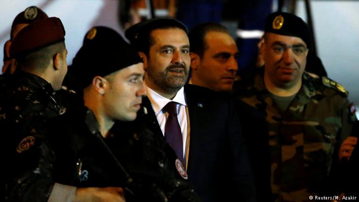  Hariri regresa a el Líbano por primera vez tras renuncia