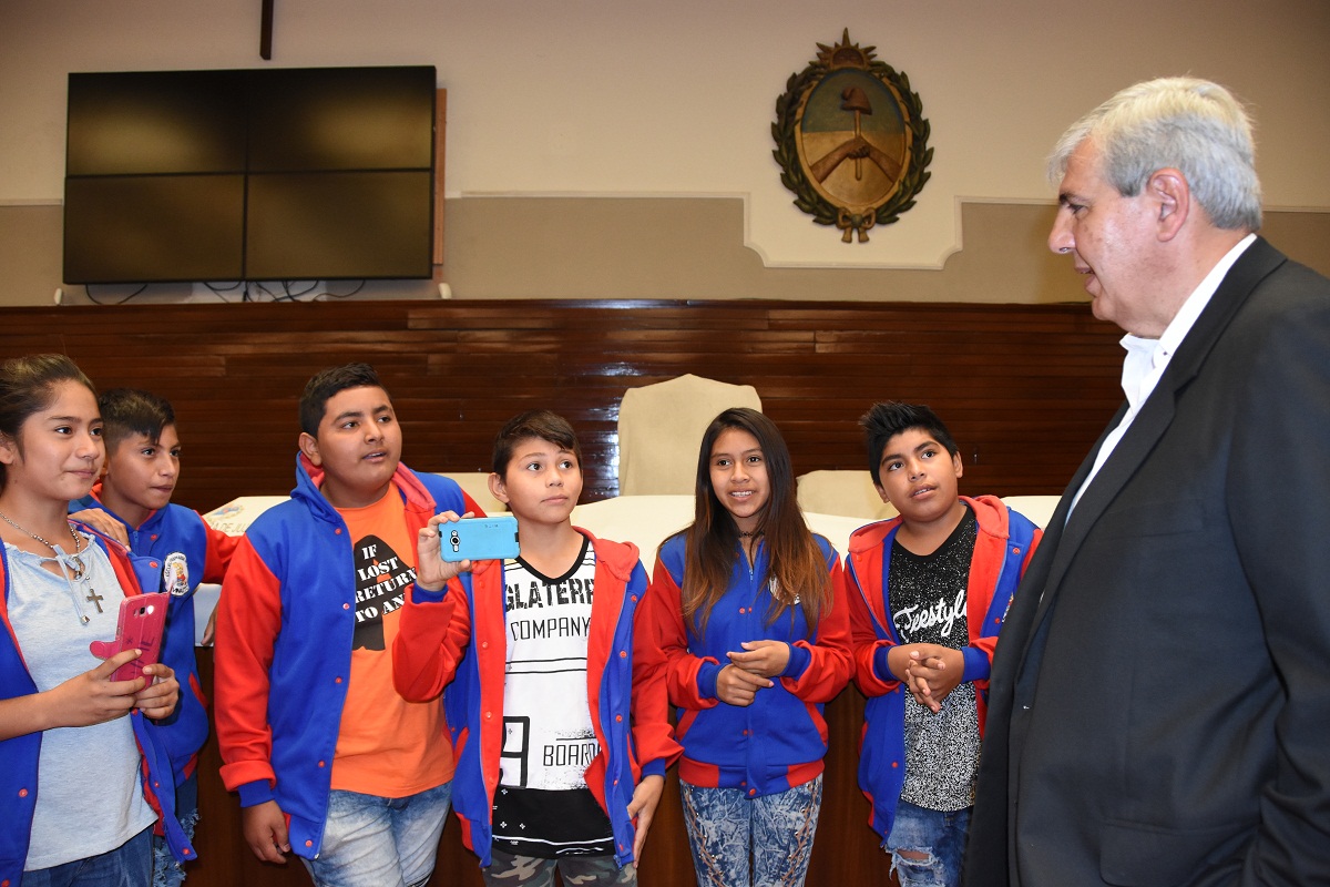  Alumnos de la Escuela Nº 286 de Vinalito visitaron la Legislatura de Jujuy
