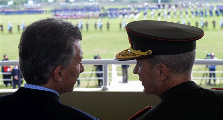  Macri pidió que las FFAA colaboren con las fuerzas de seguridad