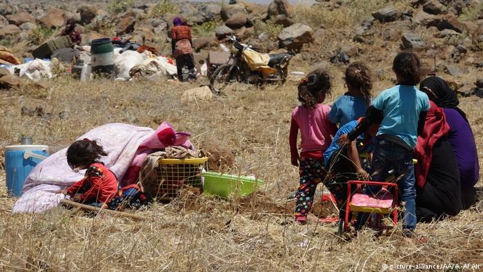  Desplazados por combates en Deraa alcanzan las 320.000 personas, según ACNUR