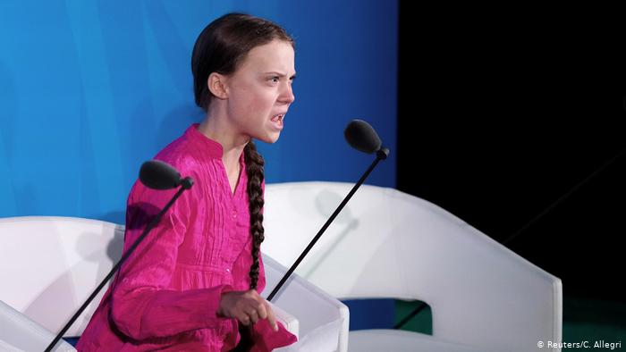  Greta Thunberg a la ONU: «El cambio viene, les guste o no»