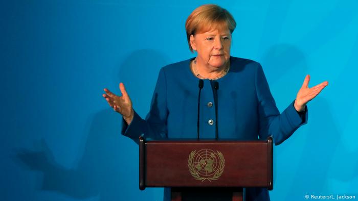  Merkel en la Cumbre Climática de la ONU: «escuchamos el llamado de los jóvenes»