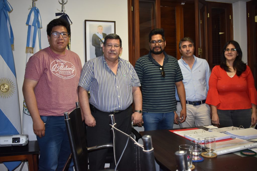  Intendente de La Quiaca Blas Gallardo se reunió con, JEMSE y Ente de Zona Franca