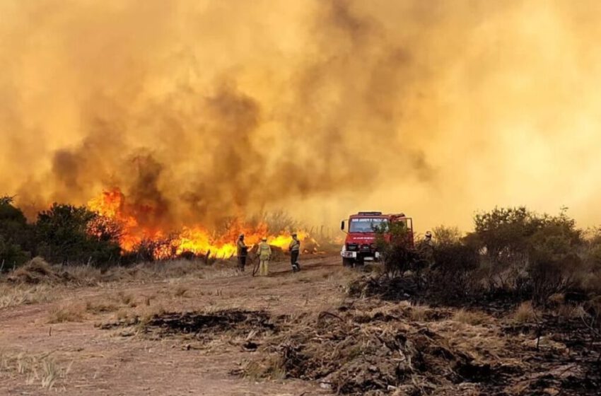  Seis provincias del Norte Grande en alerta por incendios forestales