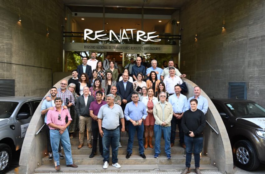  RENATRE renovó su parque automotor; para fortalecer el trabajo en las áreas rurales