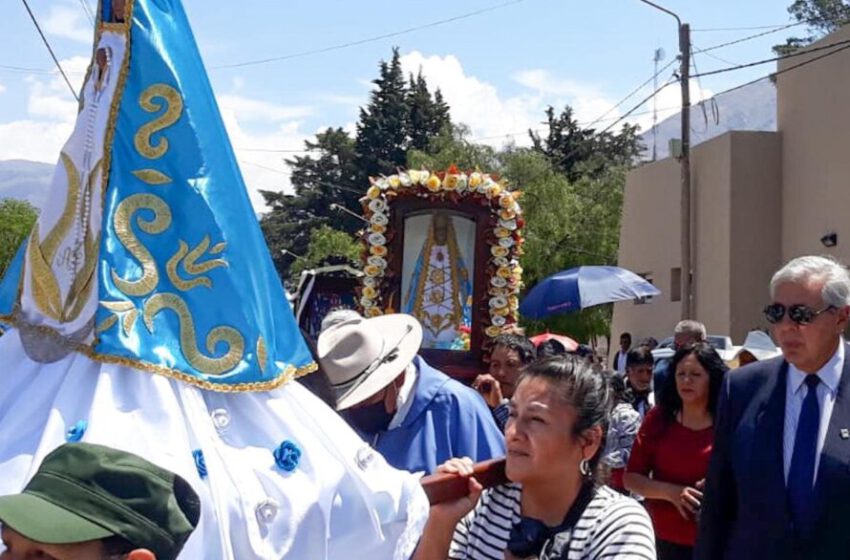  Con la presencia de Haquim, Volcán honró a la Virgen en su día