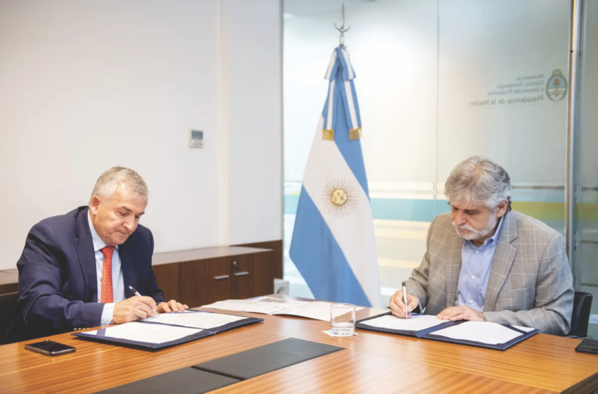  Morales y Filmus firmaron el financiamiento para el Polo de Innovación Científica y Tecnológica de Jujuy