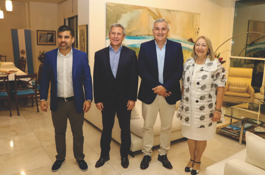  Morales invitó a empresarios de Panamá a invertir en Jujuy