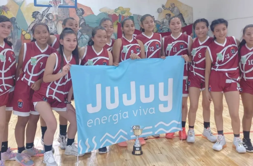  Jujuy fue subcampeona de básquetbol femenino en la categoría U15 del Campeonato Argentino