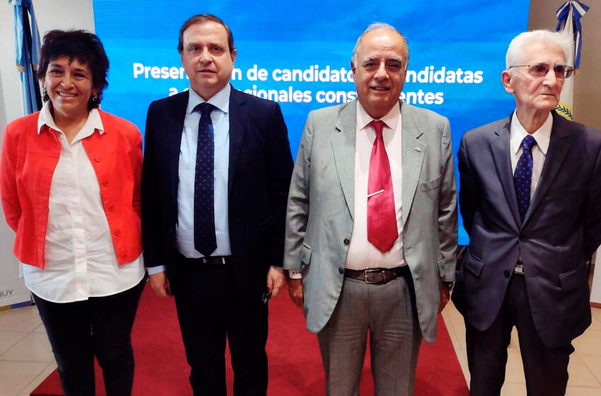  El Frente “Unidad por Jujuy” presentó sus candidatos a convencionales constituyentes
