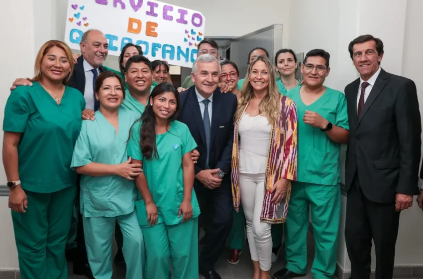  «Un viejo anhelo hoy es realidad», dijo Morales al inaugurar la Nueva Maternidad «Doctora Josefina Scaro» en el hospital Snopek