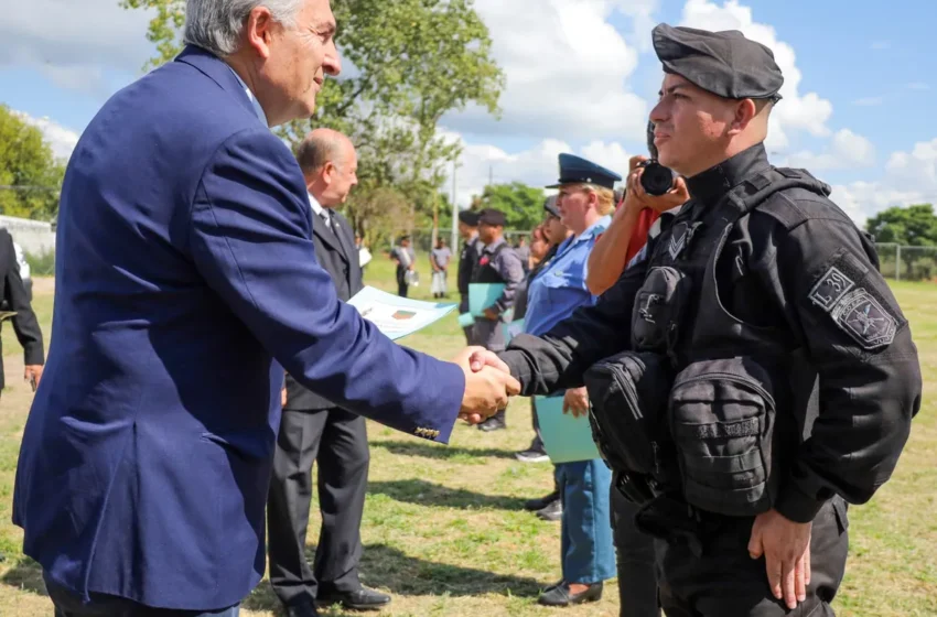  Morales inauguró la primera alcaidía del Servicio Penitenciario