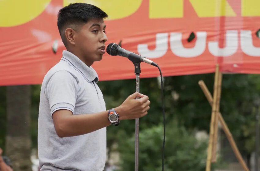  Ivan Perez de 22 años será candidato a Intendente de Perico por el Frente de Izquierda