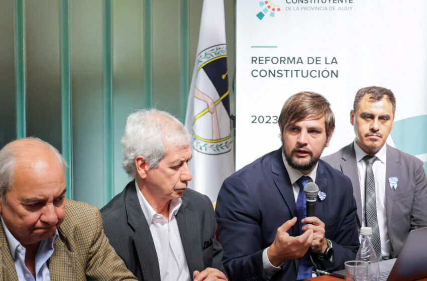  Sectores de la producción y la industria de Jujuy realizaron su aporte a la reforma de la Constitución Provincial