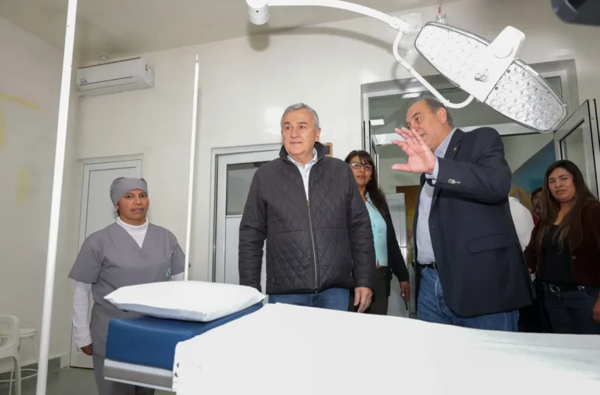  Morales inauguró la sala de tomografía del hospital de Humahuaca