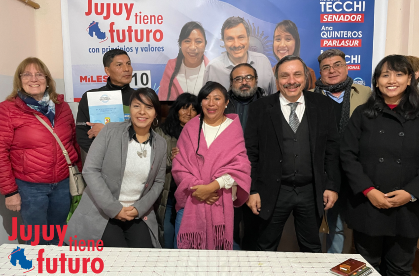  Presentación de candidatos del Frente Jujuy tiene Futuro con Principios y Valores: “son días delicados y críticos en la provincia”