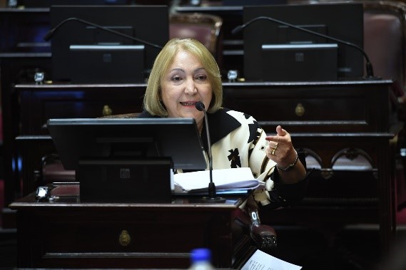  Senadora Giacoppo solicita la constitución de la Comisión Bicameral de Seguridad Interior.