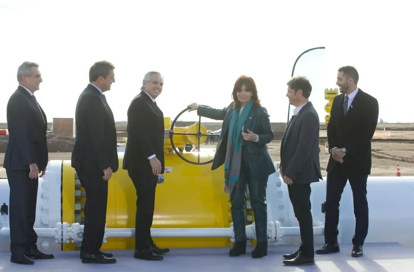  Quedó inaugurado el gasoducto Néstor Kirchner: una obra clave para la Argentina