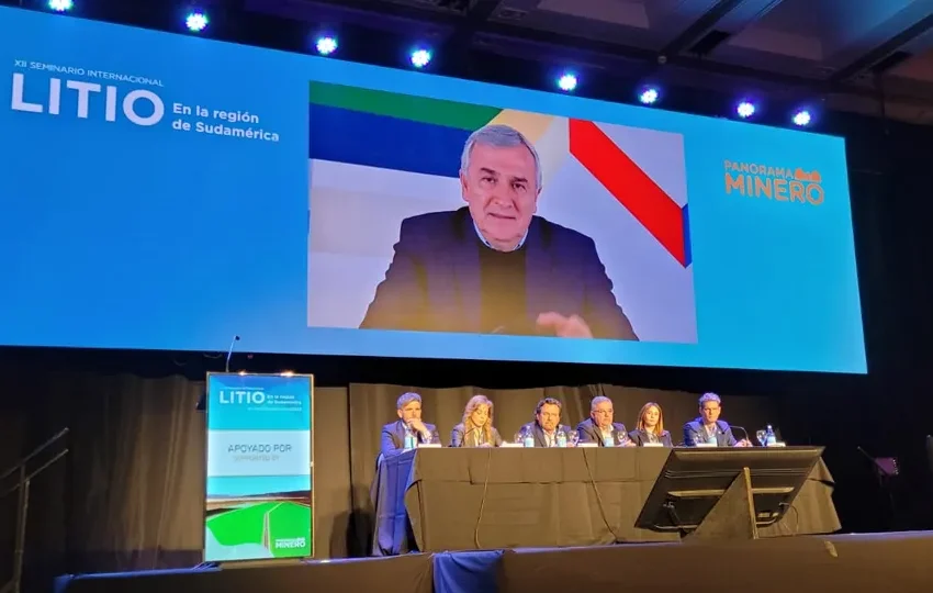  Morales mostró la proyección de desarrollo sustentable del litio