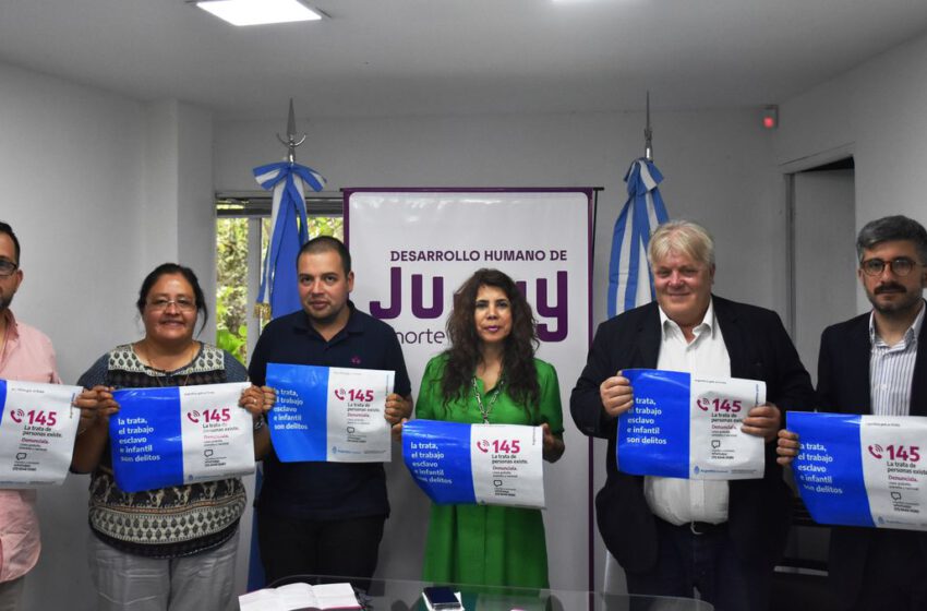  Jujuy, comprometida en la lucha contra la trata de personas