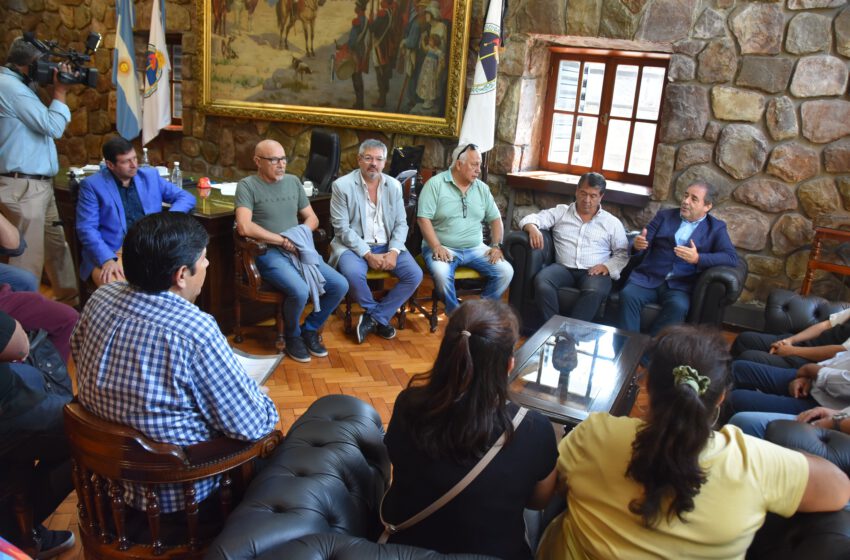  El Vicegobernador recibió a dirigentes del Triunvirato de la CGT Regional Jujuy