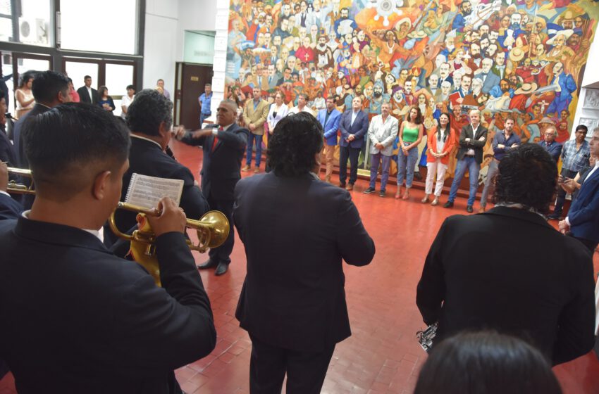  La Banda Municipal «19 de abril» visitó la Legislatura de Jujuy