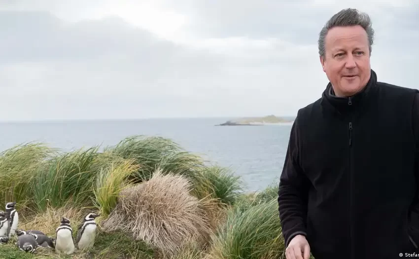  El Gobierno argentino considera la visita del canciller británico, David Cameron, a Islas Malvinas como visita a Argentina