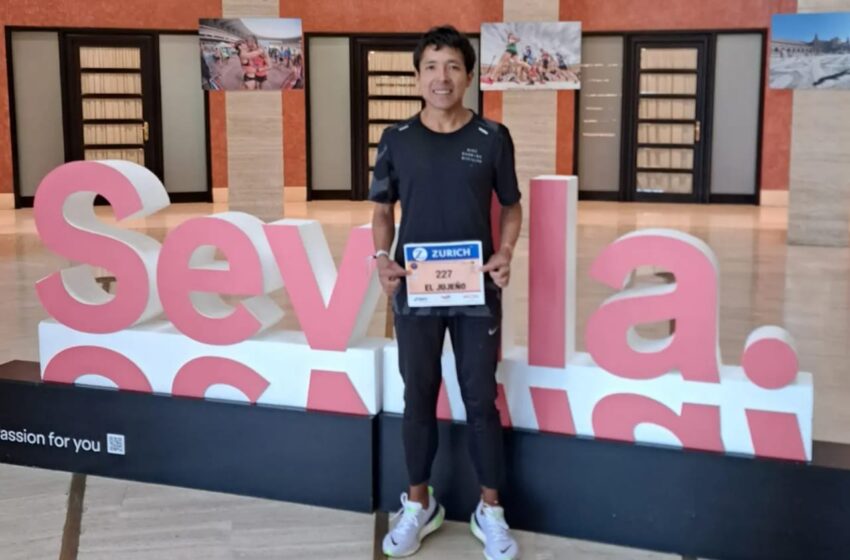  Destacada actuación del jujeño Maza en la maratón de Sevilla