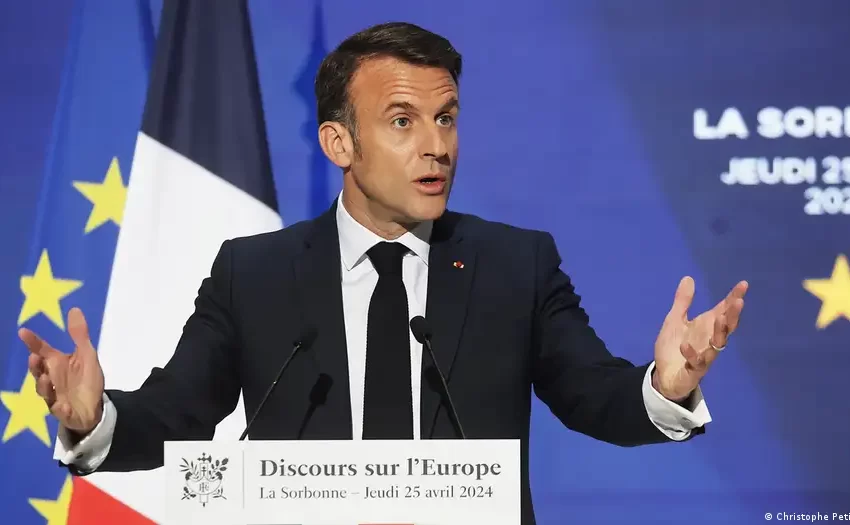  Emmanuel Macron advierte que Europa «puede morir»