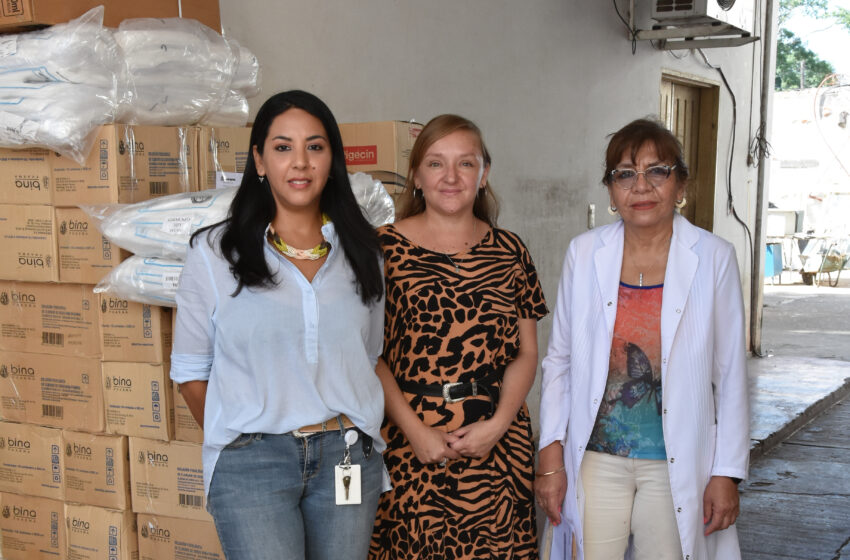  Ledesma entregó insumos y medicamentos al Hospital Oscar Orías