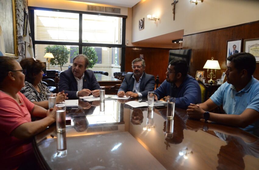  El Vicegobernador Alberto Bernis recibió a dirigentes de la CTA Jujuy
