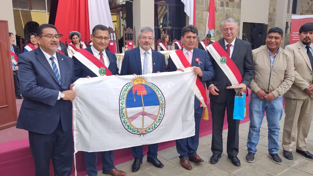 Fabián Tejerina participó del 450 Aniversario de la Fundación de Tarija