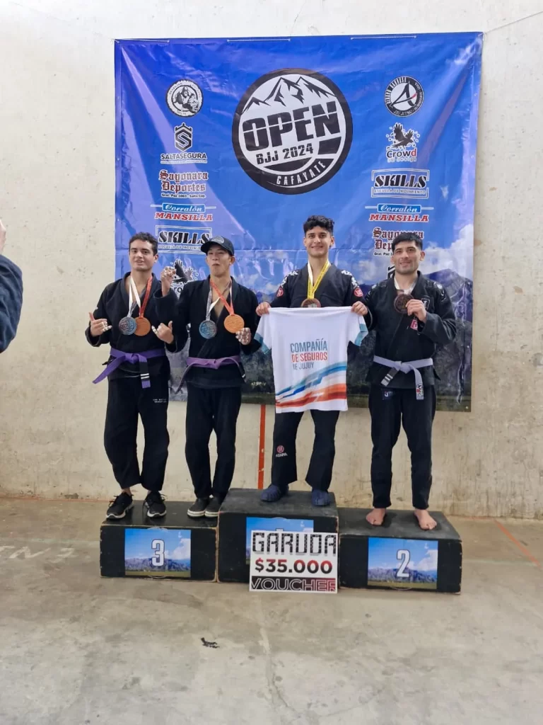 Acompañamos a deportista jujeño en el torneo «Open Cafayate BJJ 2024»