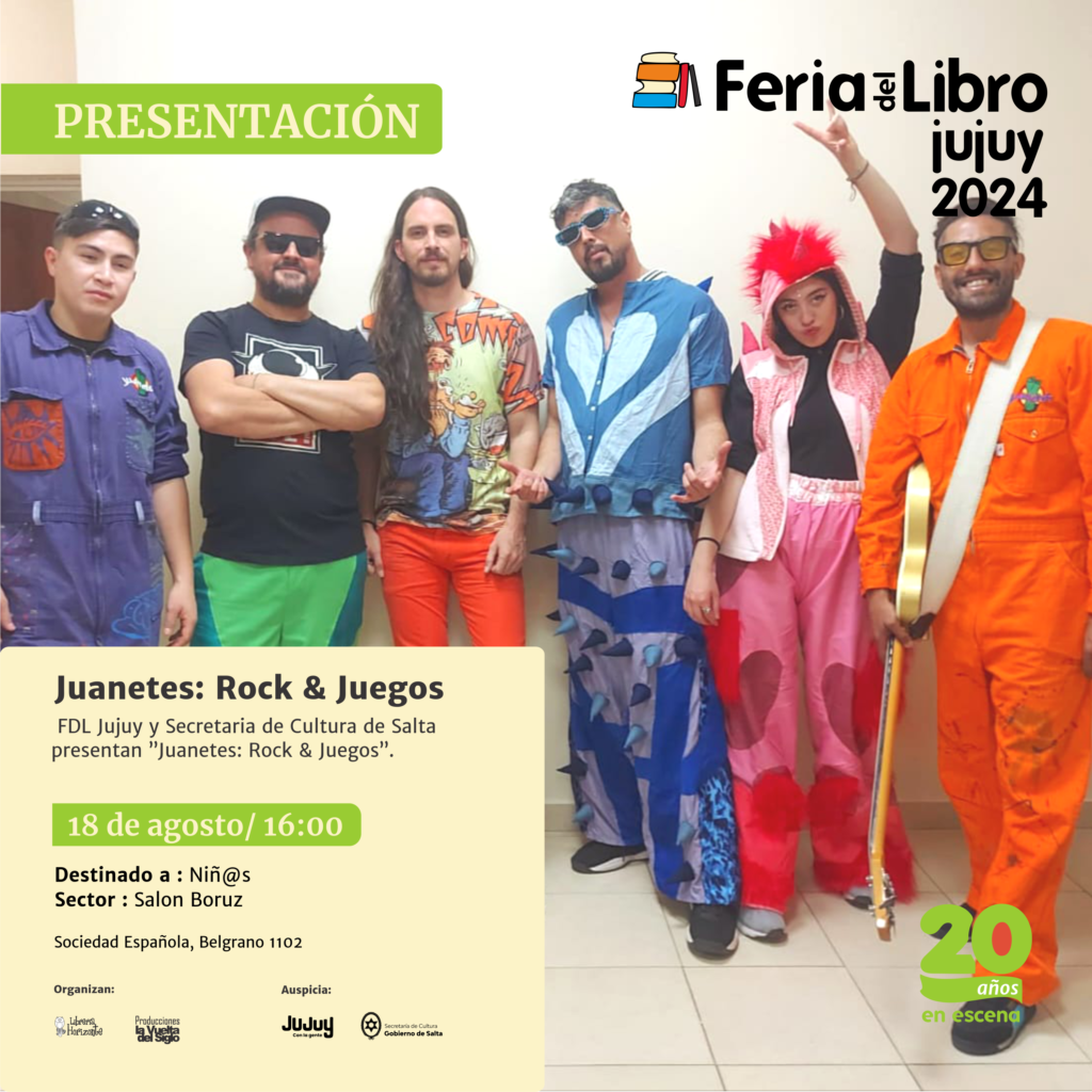 El domingo termina la 20 Feria del Libro Jujuy