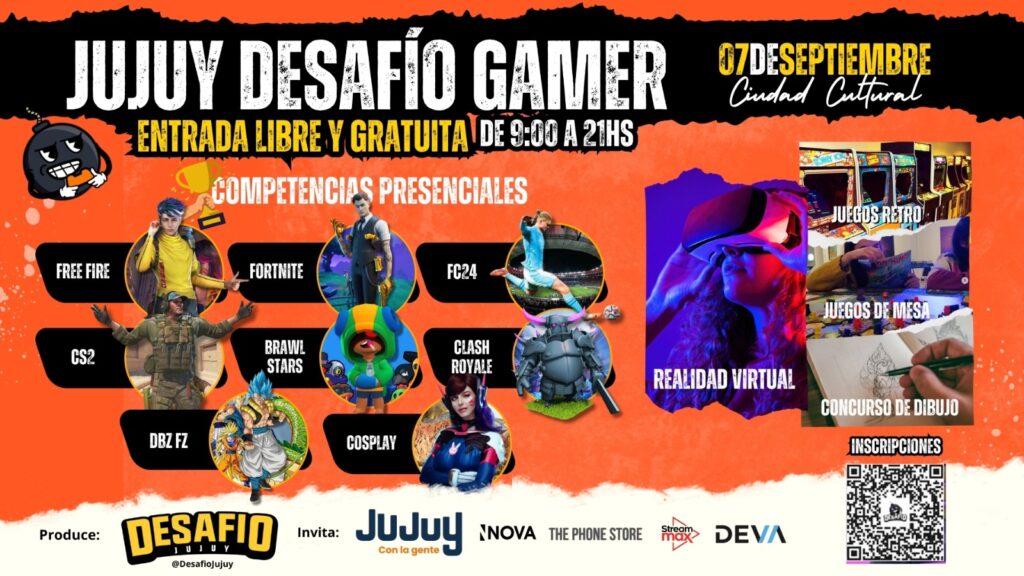 Arrancan las inscripciones para el Jujuy Desafío Gamer