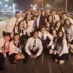 FNE: Sadir acompañó a los estudiantes en el desfile de carrozas