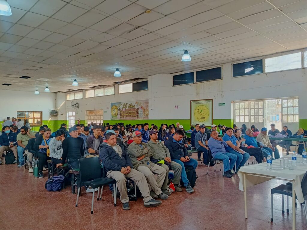 Realizaron capacitación sobre riego en cultivos agrícolas