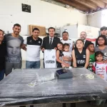 Sadir entregó un marcador electrónico al Club Cuyaya