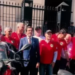 Sadir recibió a los integrantes del Motoclub