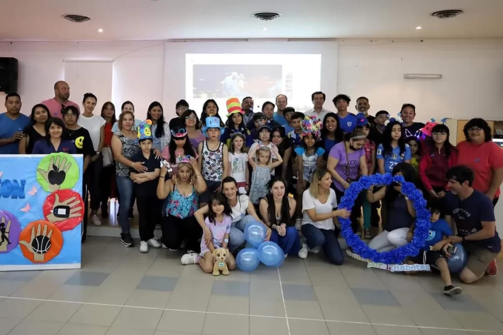 El Gobernador Carlos Sadir participó de la jornada de diabetes para niños y adolescentes