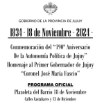 Actividades por del Día de la Autonomía de Jujuy