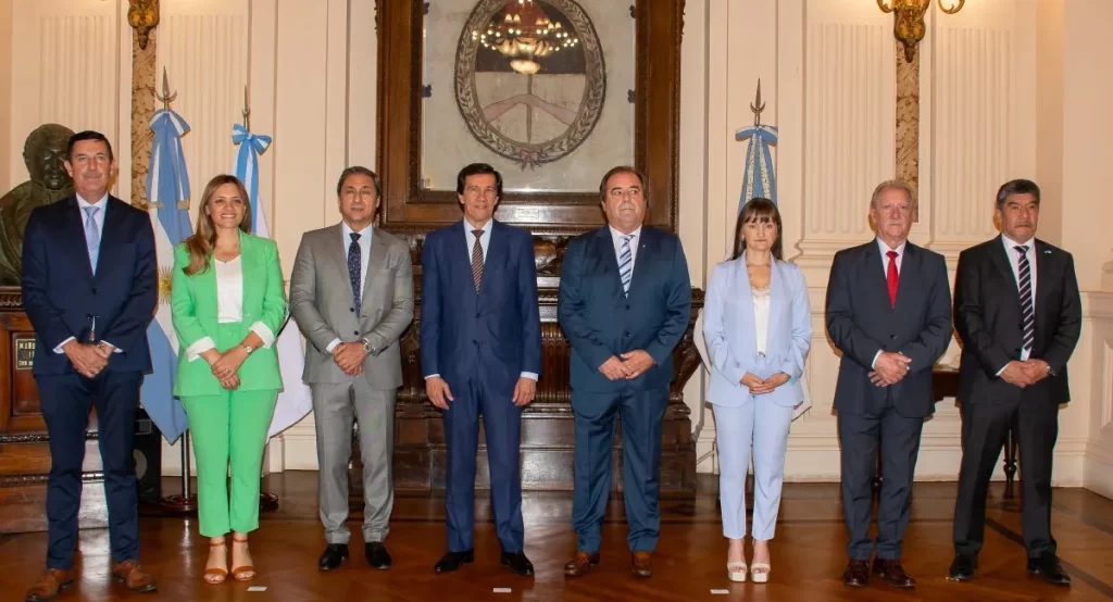 Sadir recibió a vicegobernadores del Norte Grande