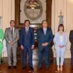 Sadir recibió a vicegobernadores del Norte Grande