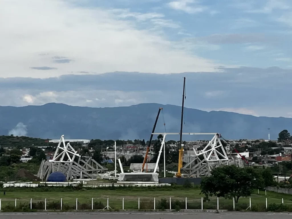 Ciudad Deportiva: gran ingeniería y técnica en las obras de la cubierta del estadio