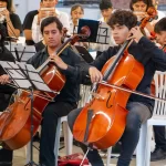 Un gran concierto de orquestas se vivió en el Cabildo