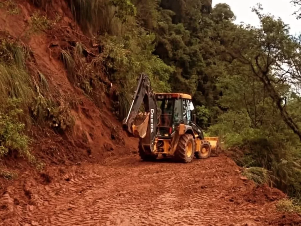 Vialidad trabaja en simultáneo en despejes de rutas en toda la provincia