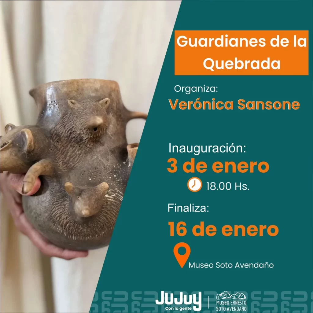 Nueva muestra en el Museo Soto Avendaño: «Guardianes de la Quebrada»