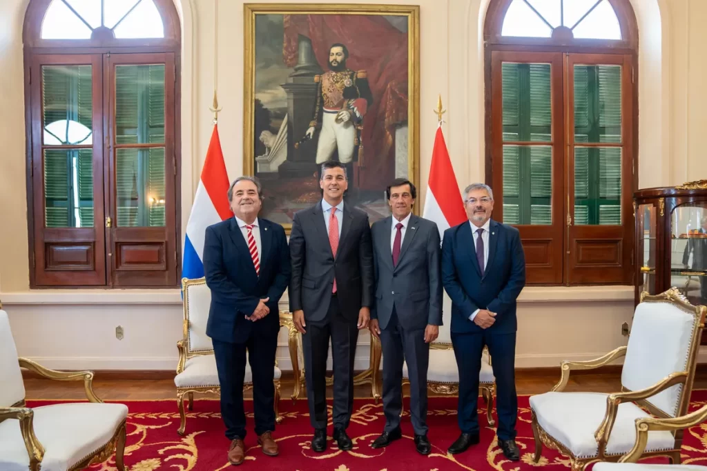 Sadir se reunió con el Presidente de Paraguay para abordar el potencial del Corredor de Capricornio